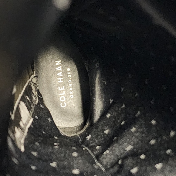 Cole Haan Harrington Knee High Riding Boot Black - Picture 4 of 10